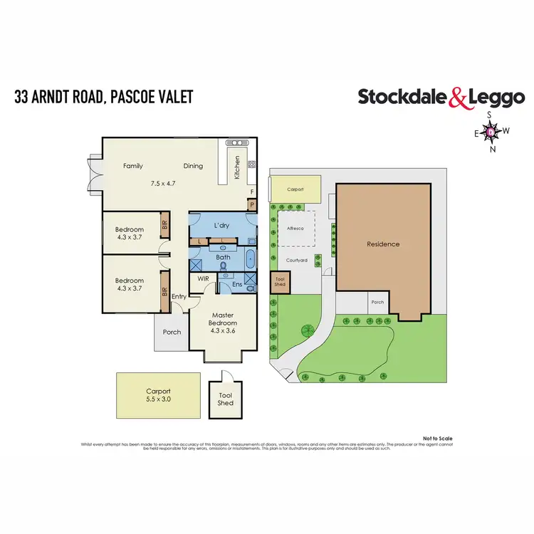 Floorplan of Homely house listing, 33 Arndt Road, Pascoe Vale VIC 3044