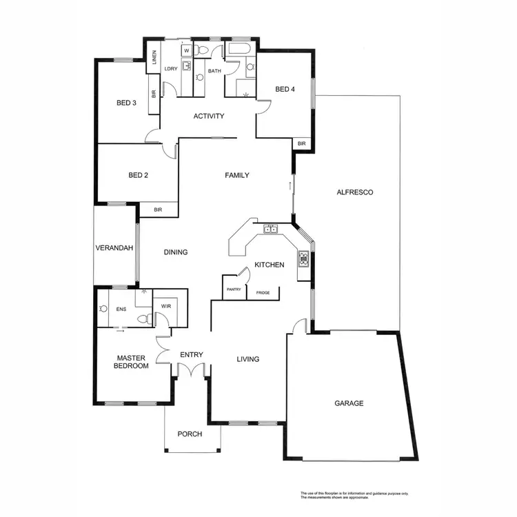 Floorplan of Homely house listing, 12 Rainbow Crescent, Bennett Springs WA 6063