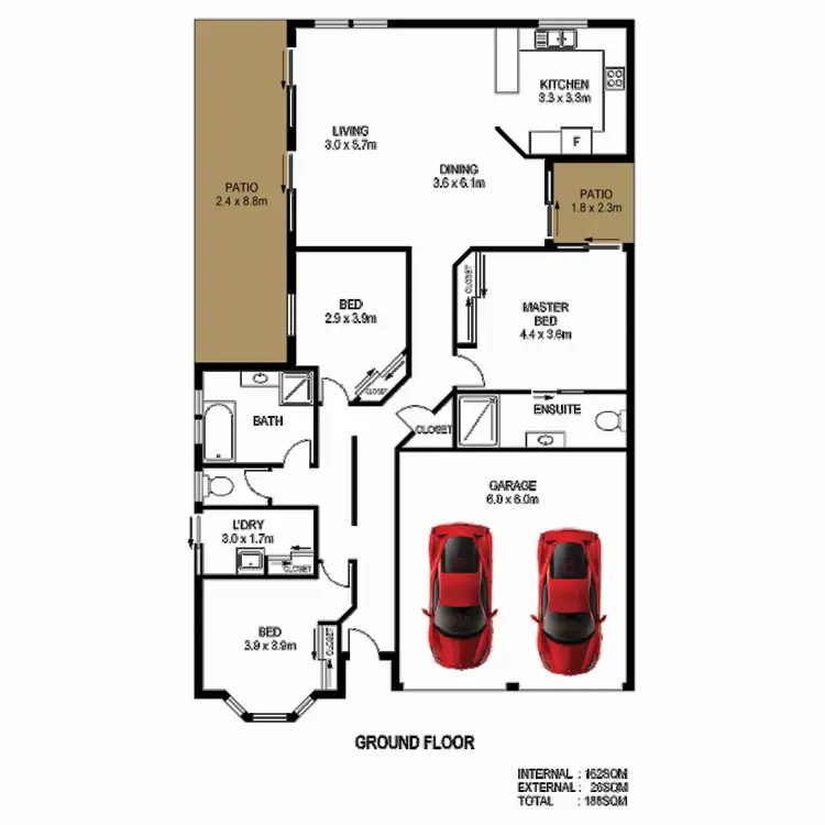 Floorplan of Homely house listing, 19 Medici Place, Forest Lake QLD 4078