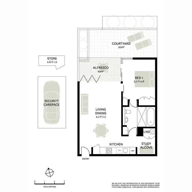 Floorplan of Homely apartment listing, 105/3 Sterling Circuit, Camperdown NSW 2050