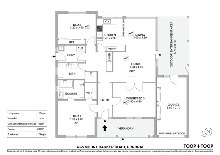 Floorplan of Homely house listing, 43/5 Mount Barker Road, Urrbrae SA 5064