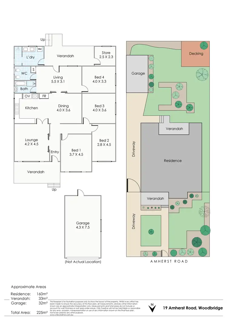 Floorplan of Homely house listing, 19 Amherst Road, Woodbridge WA 6056