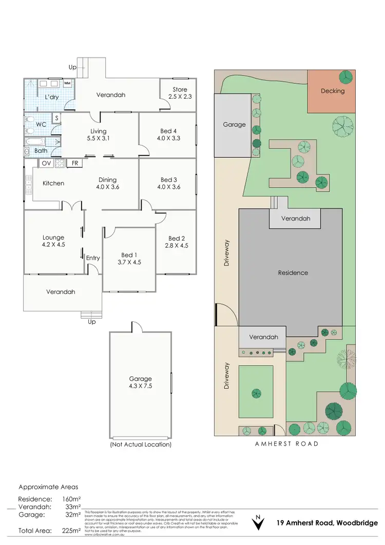 Floorplan of Homely house listing, 19 Amherst Road, Woodbridge WA 6056