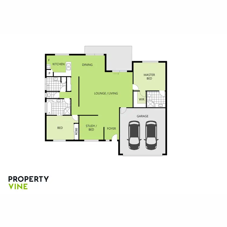 Floorplan of Homely townhouse listing, 3/61 Elkhorn Street, Kuluin QLD 4558