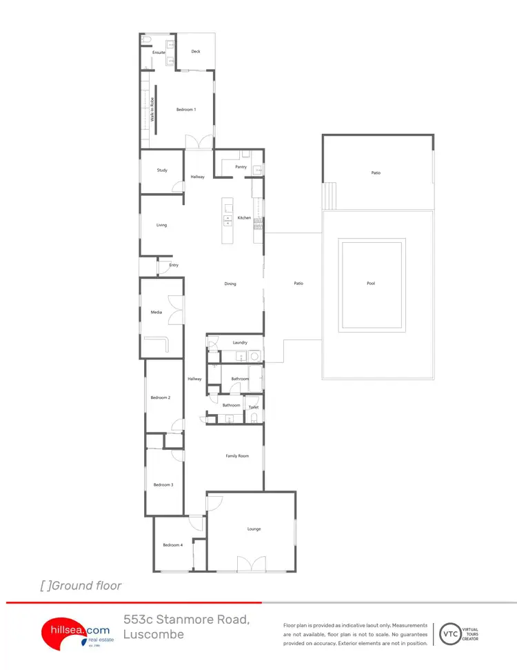 Floorplan of Homely house listing, 553c Stanmore Road, Luscombe QLD 4207