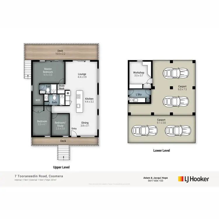 Floorplan of Homely house listing, 7 Tooraneedin Road, Coomera QLD 4209