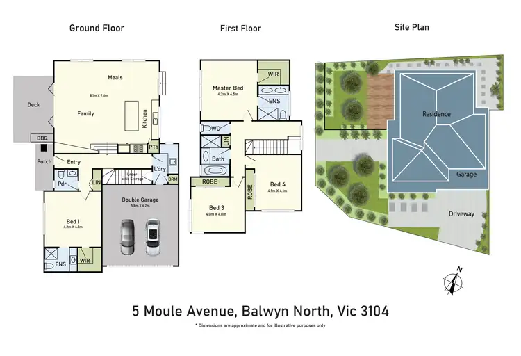 Floorplan of Homely house listing, 5 Moule Avenue, Balwyn North VIC 3104