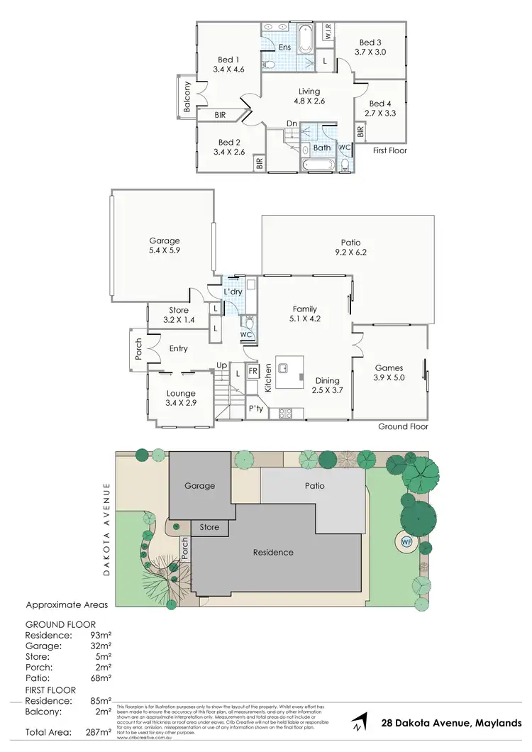 Floorplan of Homely house listing, 28 Dakota Avenue, Maylands WA 6051
