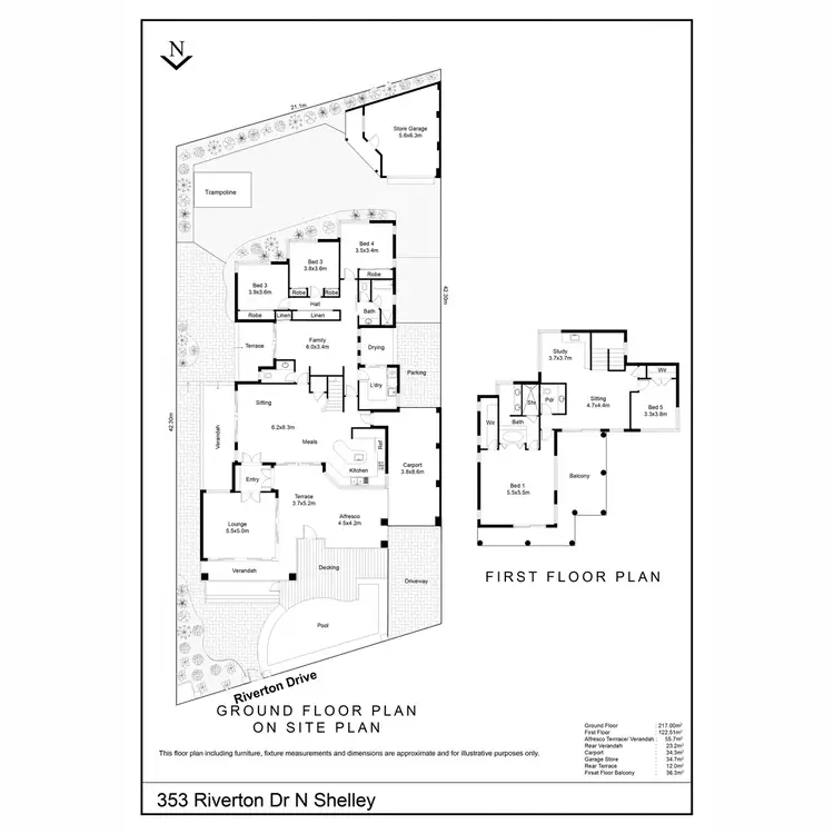 Floorplan of Homely house listing, 353 Riverton Drive, Shelley WA 6148