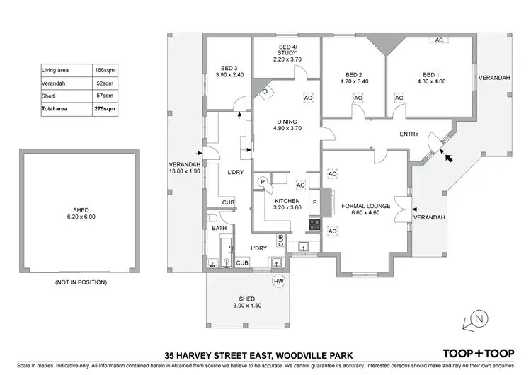 Floorplan of Homely house listing, 35 Harvey Street East, Woodville Park SA 5011