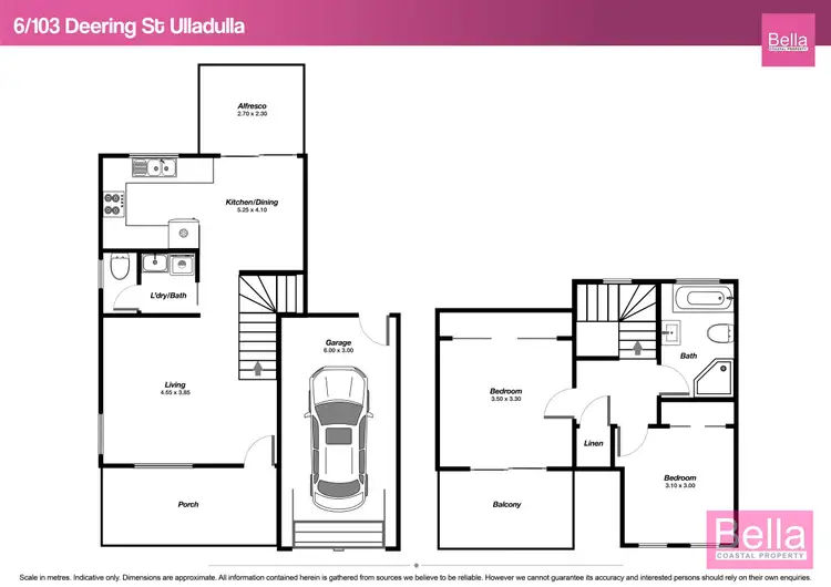 Floorplan of Homely townhouse listing, 6/103 Deering Street, Ulladulla NSW 2539