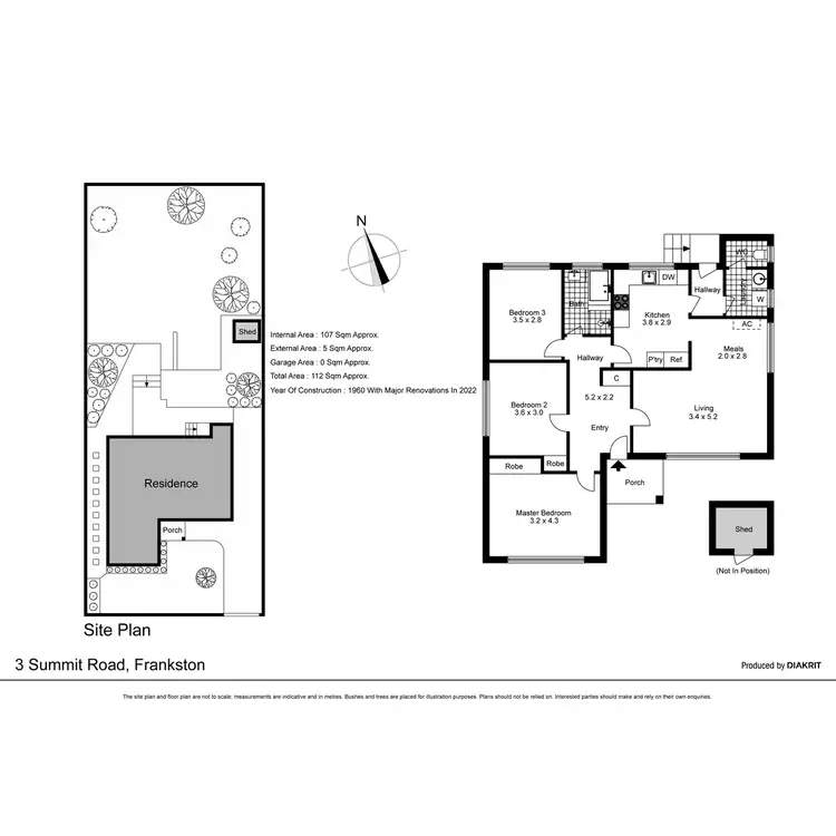 Floorplan of Homely house listing, 3 Summit Road, Frankston VIC 3199