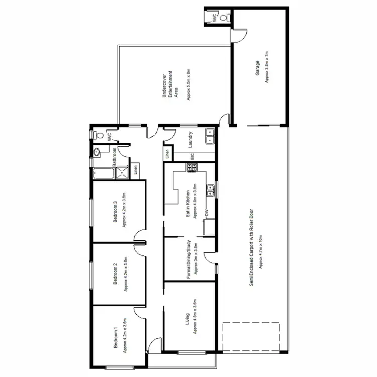 Floorplan of Homely house listing, 82 Carlton Parade, Port Augusta SA 5700