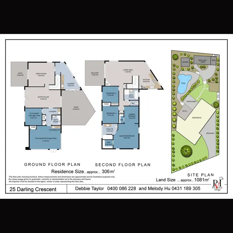 Floorplan of Homely house listing, 25 Darling Crescent, Molendinar QLD 4214