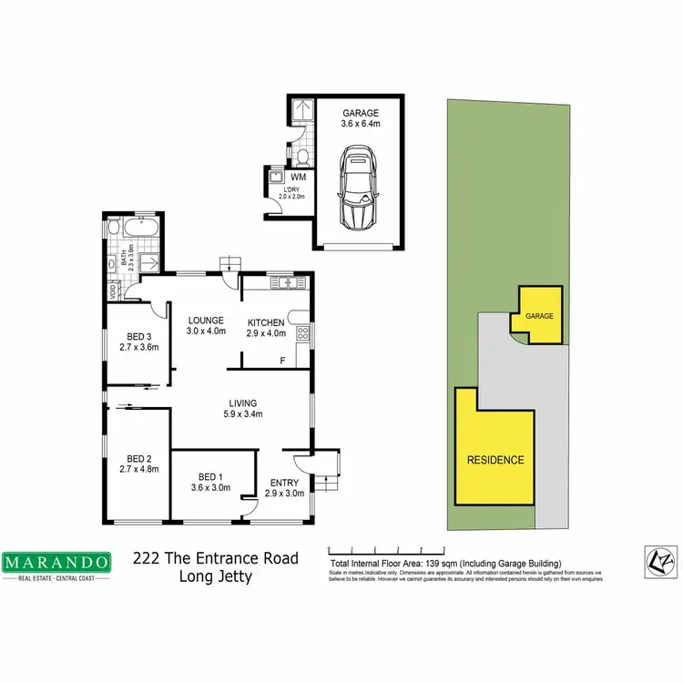 Floorplan of Homely house listing, 222 The Entrance Road, Long Jetty NSW 2261