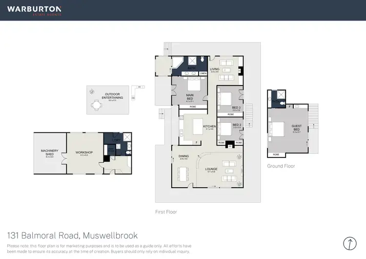 Floorplan of Homely rural property listing, 131 Balmoral Road, Muswellbrook NSW 2333