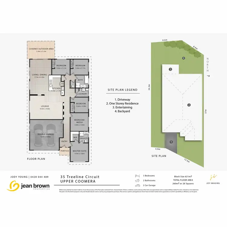 Floorplan of Homely house listing, 35 Treeline Circuit, Upper Coomera QLD 4209