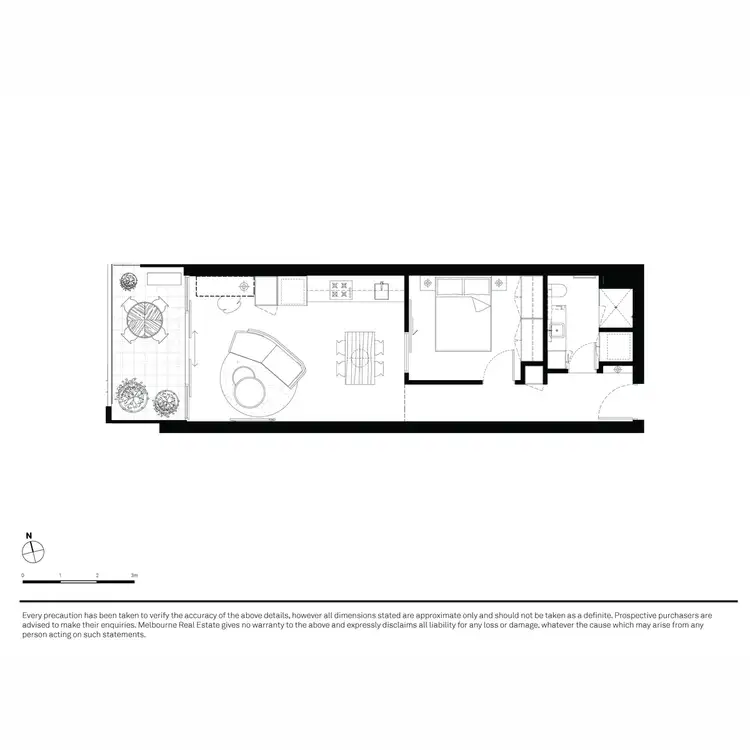 Floorplan of Homely apartment listing, 1502/38 Albert Road, South Melbourne VIC 3205