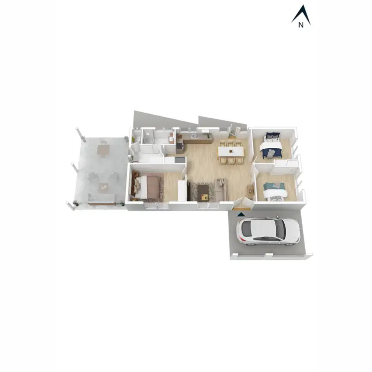 Floorplan of Homely house listing, 20 Morris Street, Tootgarook VIC 3941