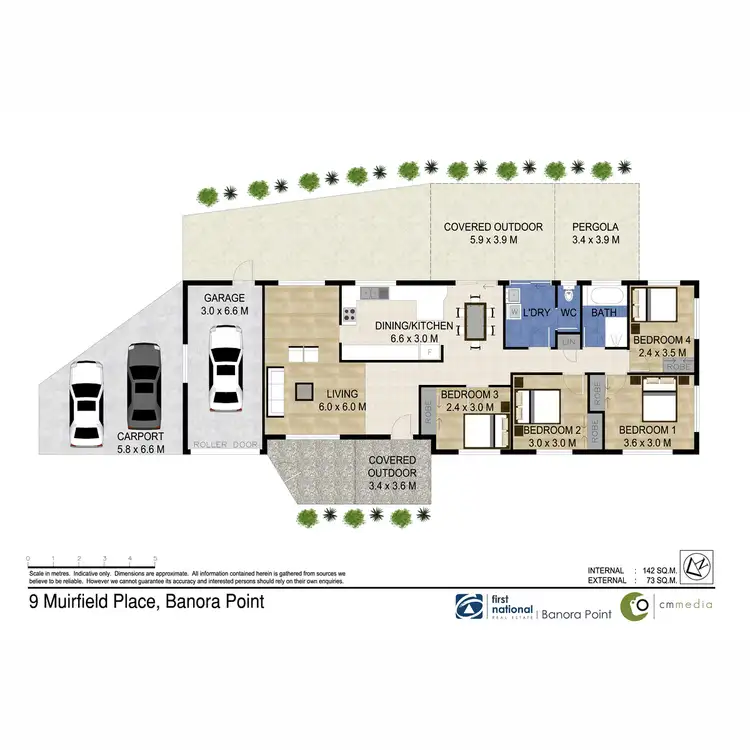 Floorplan of Homely house listing, 9 Muirfield Place, Banora Point NSW 2486