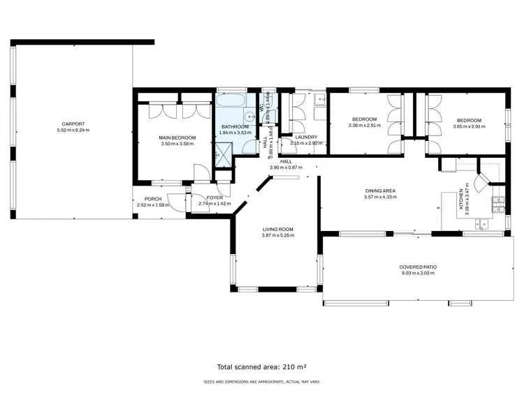 Floorplan of Homely house listing, 39 Dalton Avenue, Wodonga VIC 3690