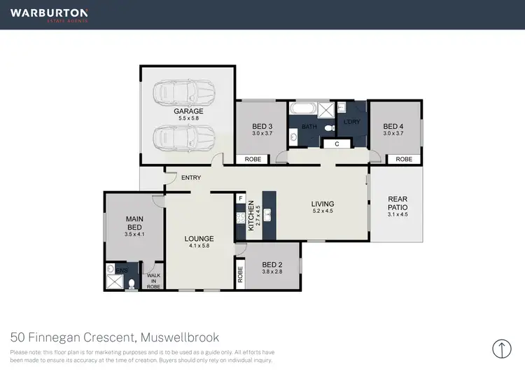Floorplan of Homely house listing, 5/498 Finnegan Crescent, Muswellbrook NSW 2333