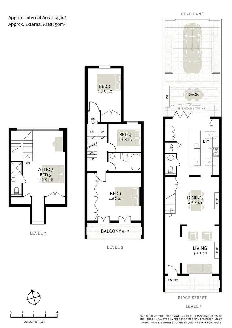Floorplan of Homely terrace listing, 60 Ridge Street, Surry Hills NSW 2010