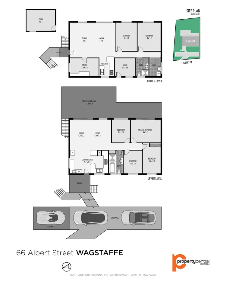 Floorplan of Homely house listing, 66 Albert Street, Wagstaffe NSW 2257