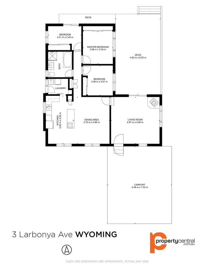 Floorplan of Homely house listing, 69/18 Larbonya Avenue, Wyoming NSW 2250