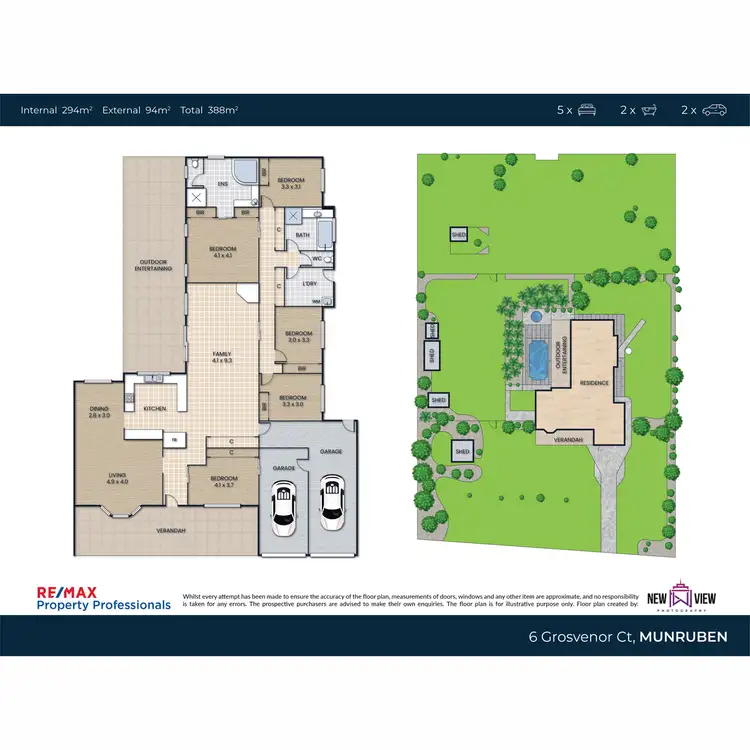 Floorplan of Homely house listing, 6-10 Grosvenor Court, Munruben QLD 4125