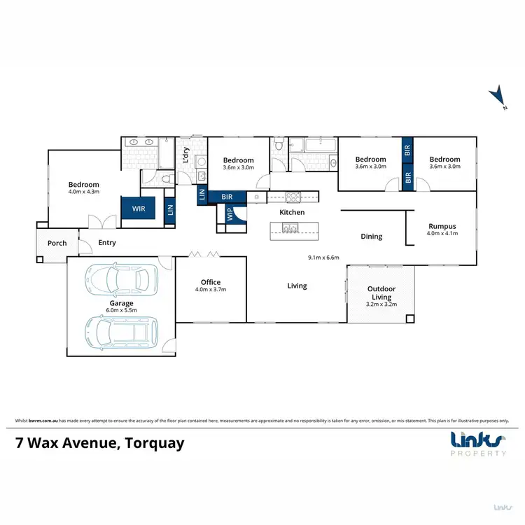 Floorplan of Homely house listing, 7 Wax Avenue, Torquay VIC 3228