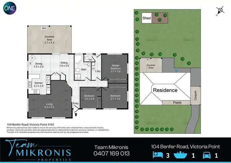 Floorplan of Homely house listing, 104 Benfer Road, Victoria Point QLD 4165