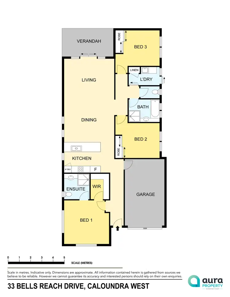 Floorplan of Homely house listing, 33 Bells Reach Drive, Caloundra West QLD 4551