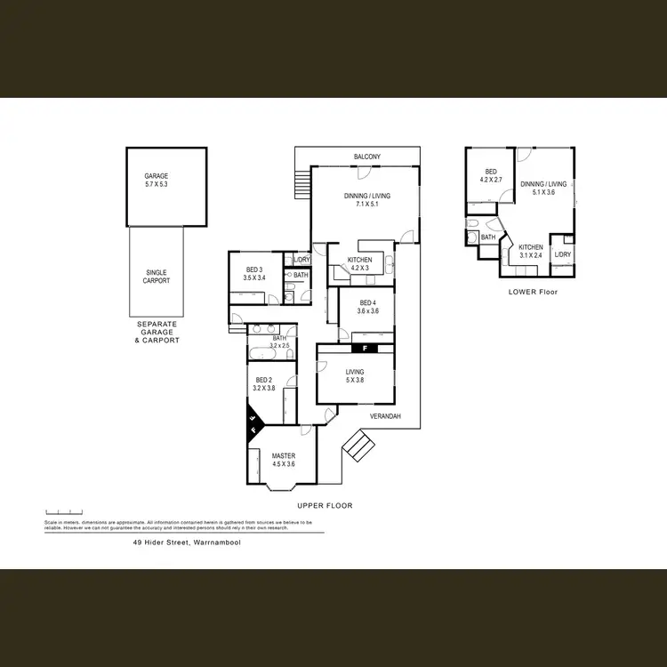 Floorplan of Homely house listing, 49 Hider Street, Warrnambool VIC 3280
