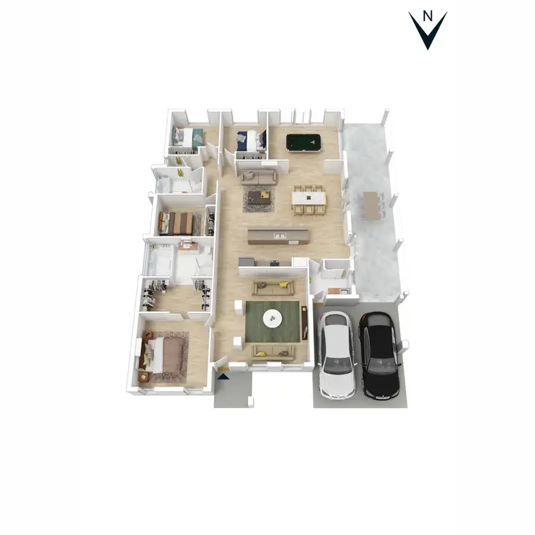 Floorplan of Homely house listing, 31 Sunningdale Road, Rosebud VIC 3939