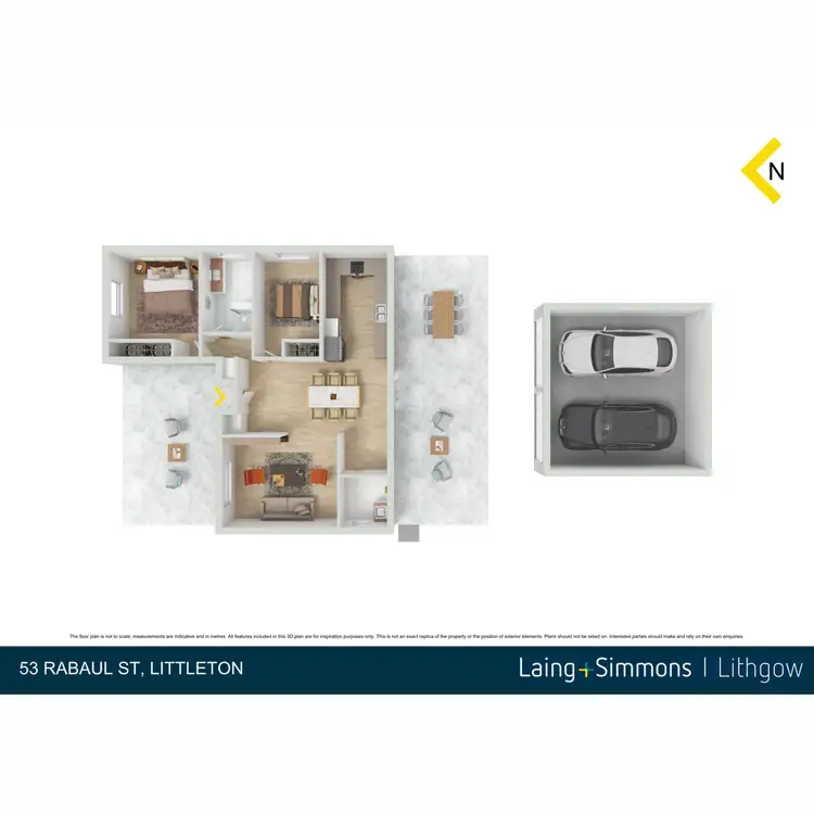 Floorplan of Homely house listing, 53 Rabaul Street, Littleton NSW 2790