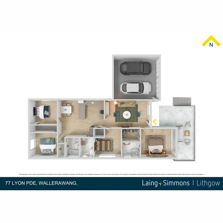 Floorplan of Homely house listing, 77 Lyon Parade, Wallerawang NSW 2845
