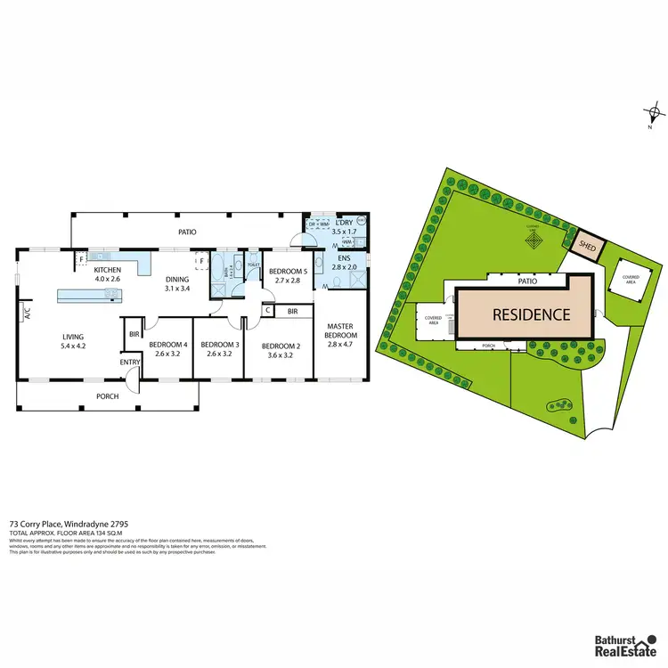 Floorplan of Homely house listing, 73 Corry Place, Windradyne NSW 2795