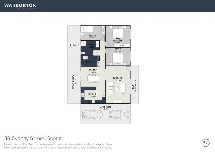 Floorplan of Homely house listing, 38 Sydney Street, Scone NSW 2337