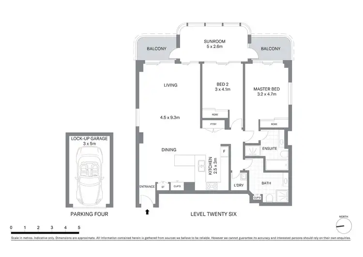 Floorplan of Homely apartment listing, 71/308 Pitt Street, Sydney NSW 2000