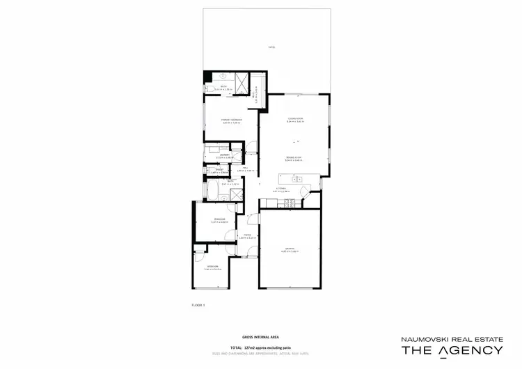 Floorplan of Homely house listing, 3 Rennes Lane, Landsdale WA 6065