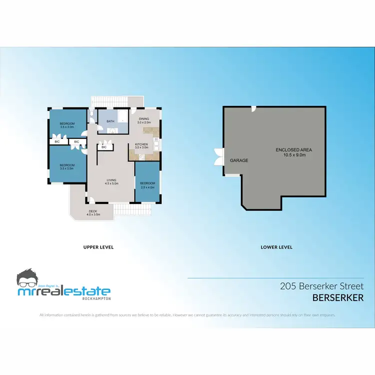 Floorplan of Homely house listing, 205 Berserker Street, Berserker QLD 4701