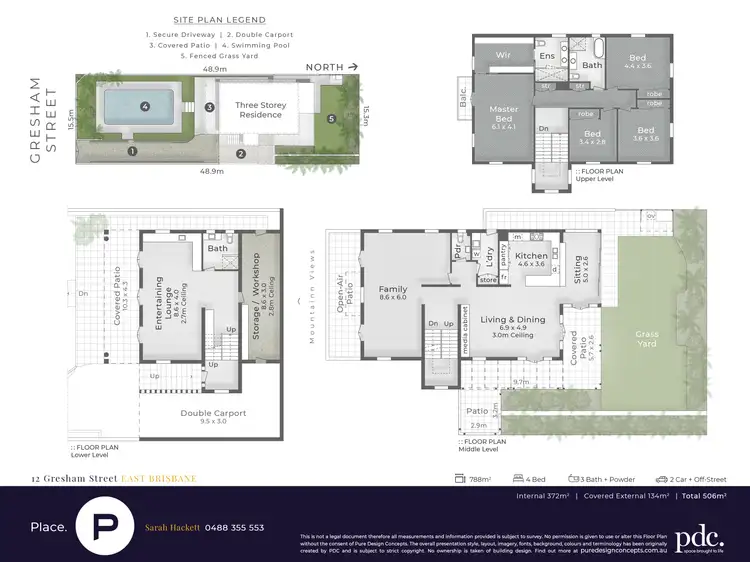 Floorplan of Homely house listing, 12 Gresham Street, East Brisbane QLD 4169