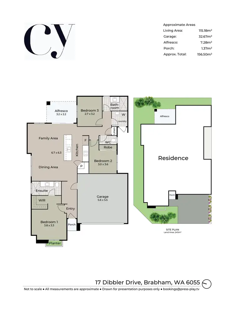 Floorplan of Homely house listing, 17 Dibbler Drive, Brabham WA 6055