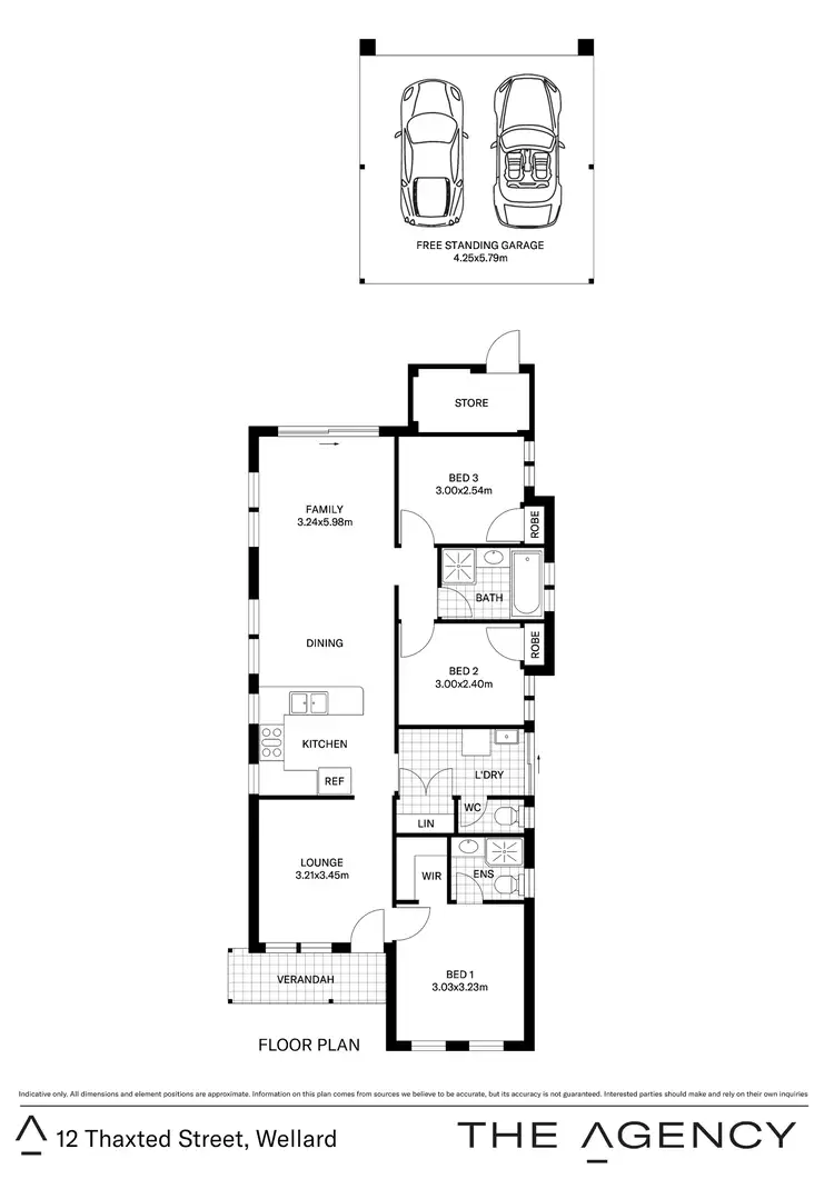 Floorplan of Homely house listing, 12 Thaxted Street, Wellard WA 6170
