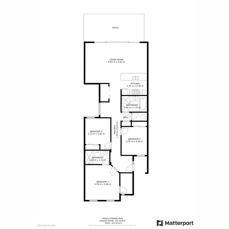 Floorplan of Homely house listing, 10 Flecker Promenade, Aveley WA 6069