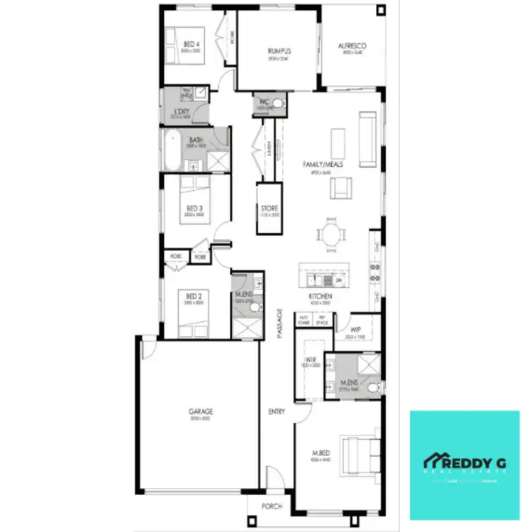 Floorplan of Homely house listing, 21 Stubberfield Road, Tarneit VIC 3029