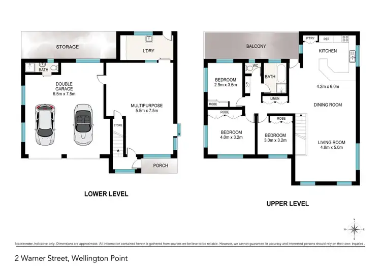 Floorplan of Homely house listing, 2 Warner Street, Wellington Point QLD 4160