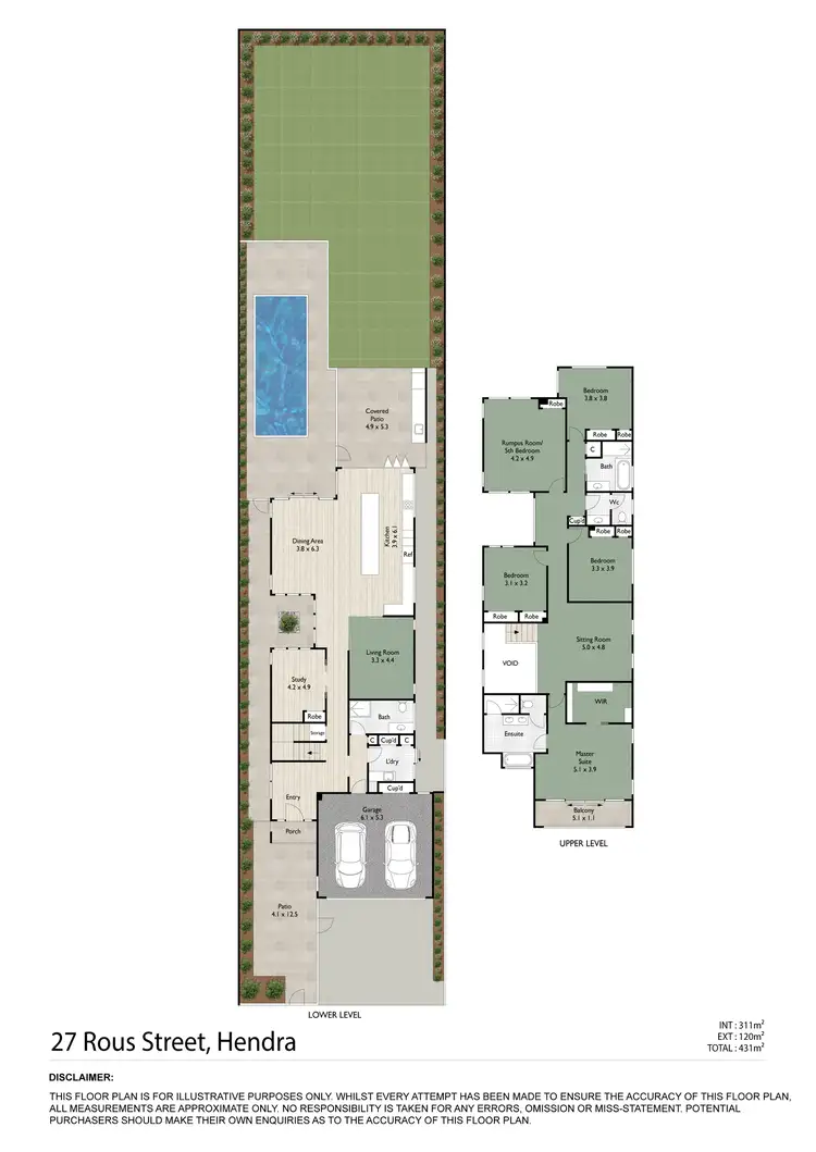 Floorplan of Homely house listing, 27 Rous Street, Hendra QLD 4011