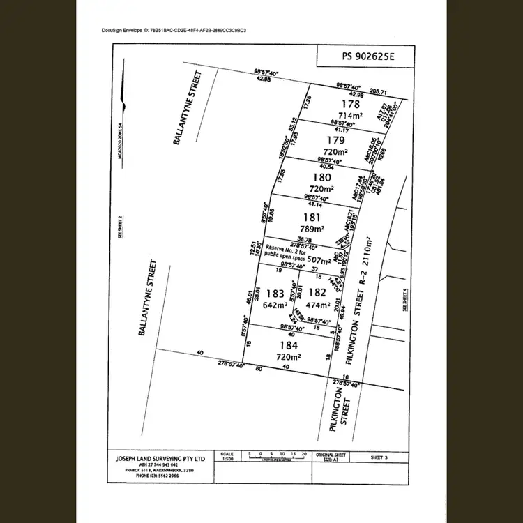 Floorplan of Homely land listing, LOT 178 Hopkins Heights, Warrnambool VIC 3280